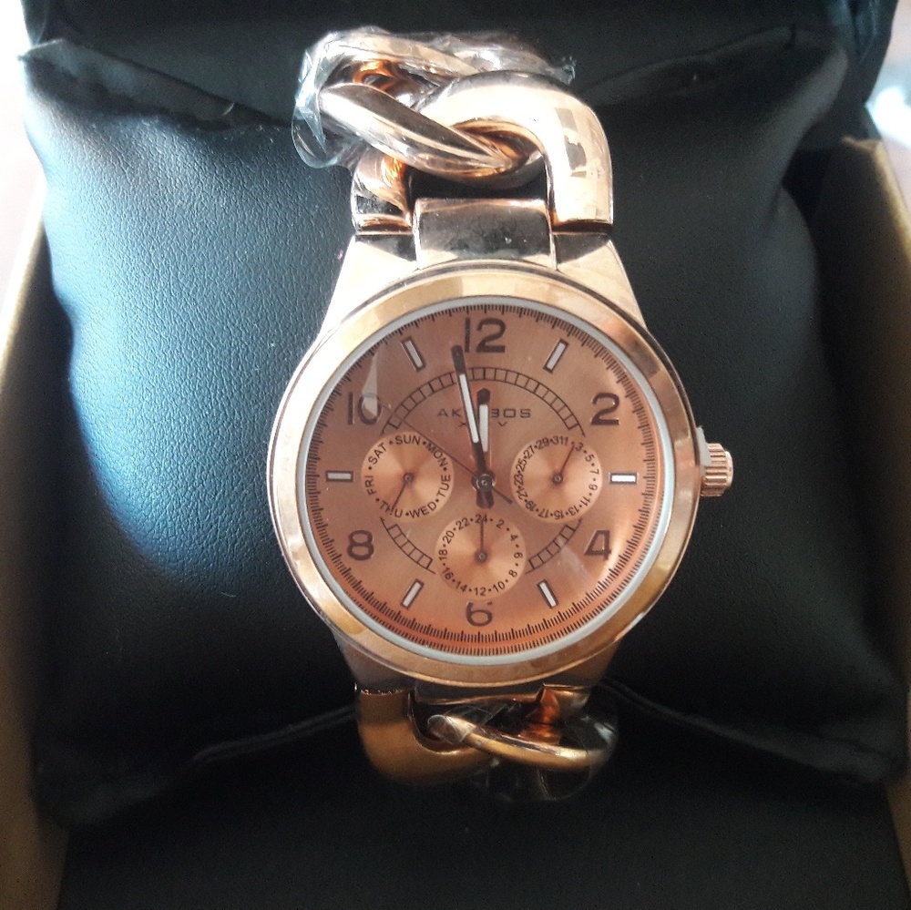 Akribos link bracelet watch - Picture 1 of 2